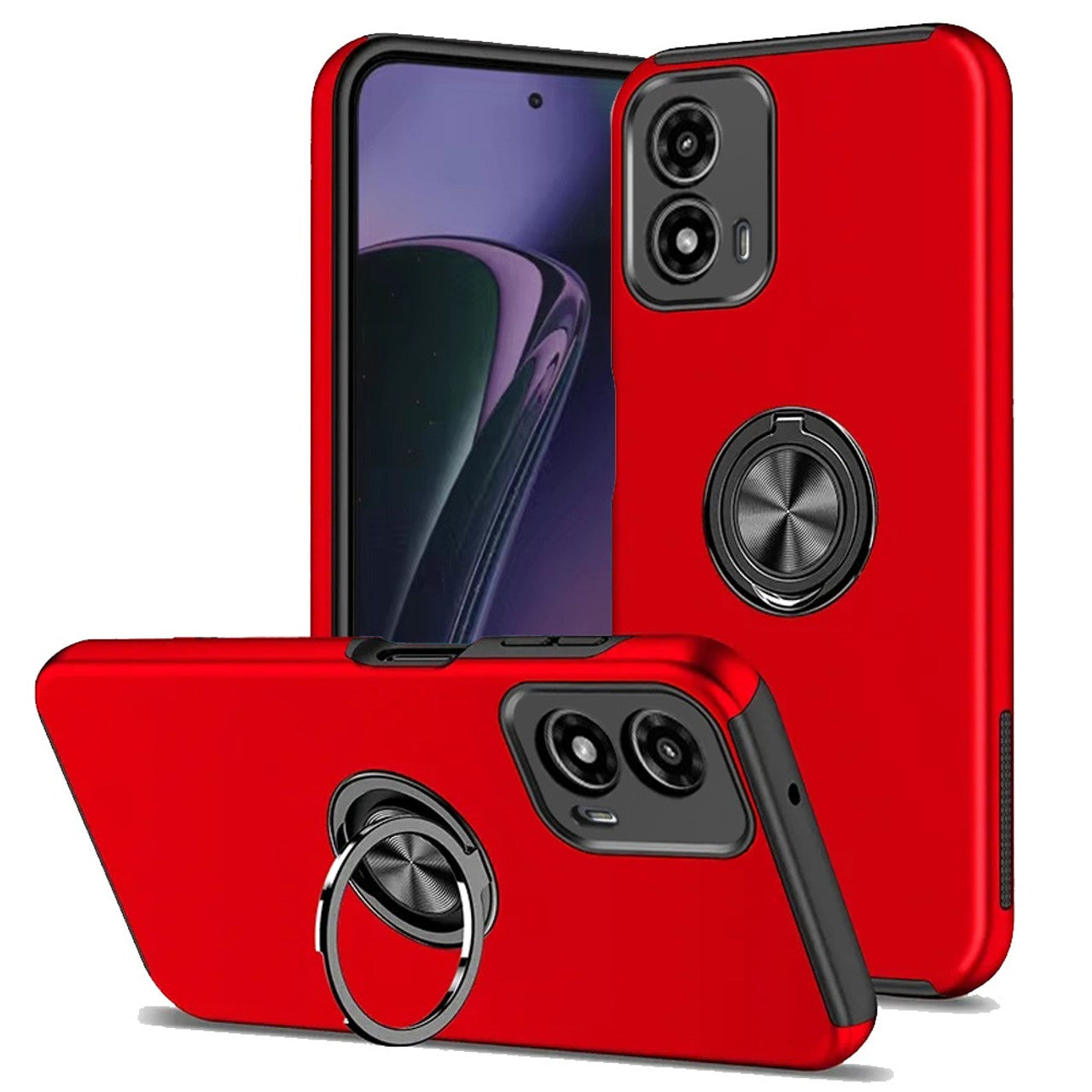Coque hybride magnétique invisible pour Motorola Moto G Play (2024) Coque hybride magnétique invisible pour Motorola Moto G Play (2024)